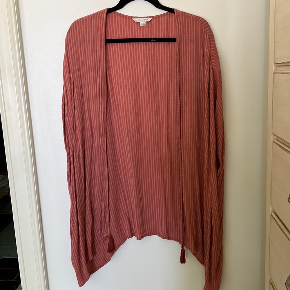 american eagle kimono cover-up